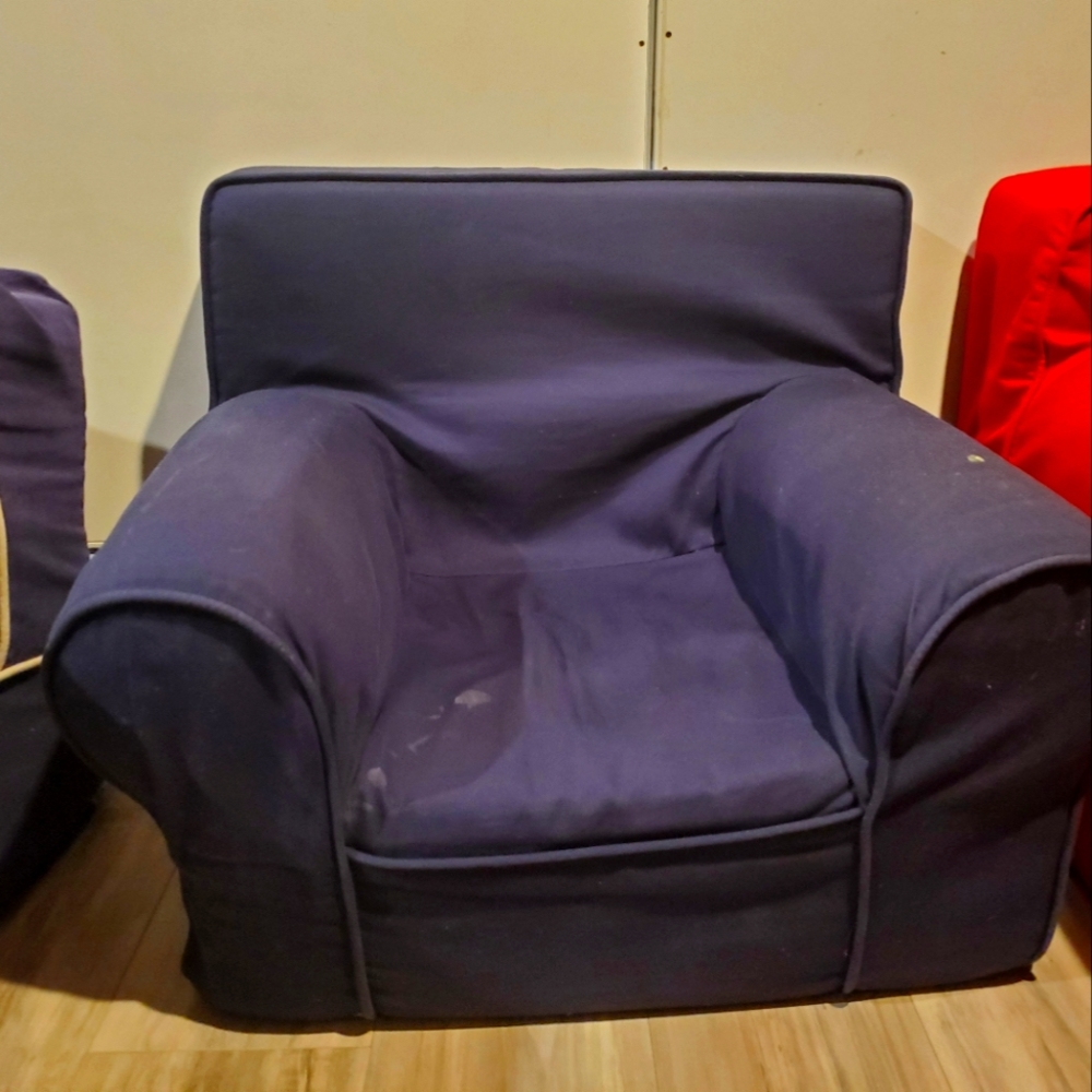 Oversized Pottery Barn anywhere chair